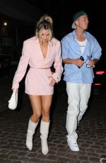 ASHLEY ROBERTS Night Out at Chiltern Firehouse in London 07/07/2024