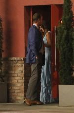 ASHLEY THOMPSON Leaves Dinner with Friends in Los Angeles 07/10/2024