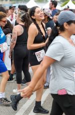 ATIANA DE LA HOYA Completes 5k Run at Travis Barker