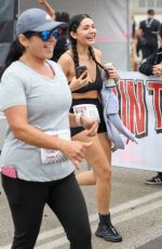 ATIANA DE LA HOYA Completes 5k Run at Travis Barker