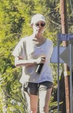 AUBREY PLAZA and Jeff Out Hikinig in Griffith Park 07/05/2024