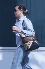 AUBREY PLAZA Heading to a Studio in Los Angeles 07/16/2024