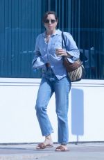 AUBREY PLAZA Heading to a Studio in Los Angeles 07/16/2024