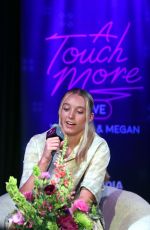 AUBREY PLAZA, MEGAN RAPINOE, PAIGE BUECKERS and SUE BIRD at A Touch More Live Event in Scottsdale 07/19/2024