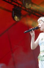 AURORA Performs at Roskilde Festival in Roskilde in Denmark 07/05/2024