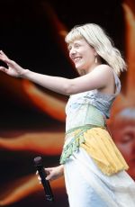 AURORA Performs at Roskilde Festival in Roskilde in Denmark 07/05/2024