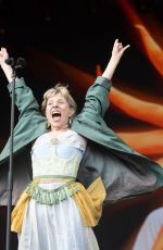 AURORA Performs at Roskilde Festival in Roskilde in Denmark 07/05/2024