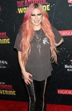 AVRIL LAVIGNE at Deadpool & Wolverine Premiere in New York 07/22/2024