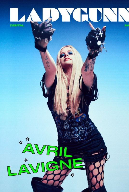 AVRIL LAVIGNE for Ladygunn Magazine, July 2024