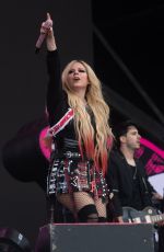 AVRIL LAVIGNE Performs at Glastonbury Festival 2024 at Worthy Farm Pilton 06/30/2024
