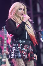 AVRIL LAVIGNE Performs at Glastonbury Festival 2024 at Worthy Farm Pilton 06/30/2024