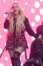 AVRIL LAVIGNE Performs at Glastonbury Festival 2024 at Worthy Farm Pilton 06/30/2024