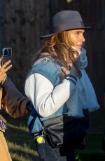 AYDA FIELD Arrives at American Express presents BST Hyde Park in London 07/06/2024