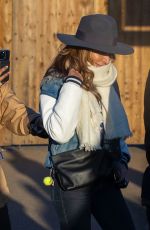 AYDA FIELD Arrives at American Express presents BST Hyde Park in London 07/06/2024