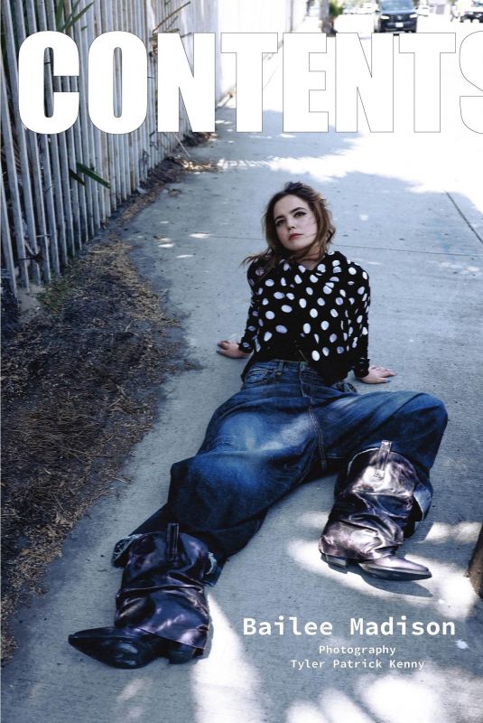 BAILEE MADISON for ContentMode Magazine, Summer 2024