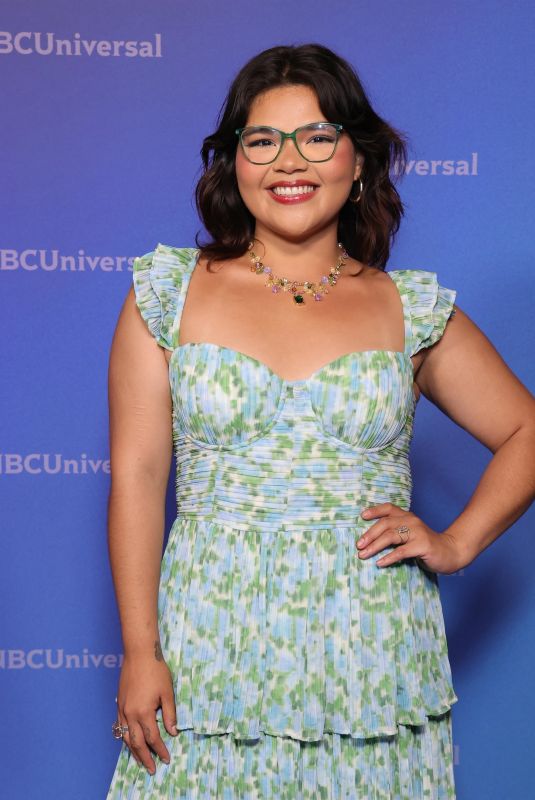 BELISSA ESCOBEDO at NBCUniversal Presentation at 2024 TCA Summer Press Tour in Pasadena 07/14/2024