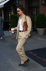 BELLA HADID Out for Breakfast at Blackstone Coffee Roaster in New York 07/14/2024