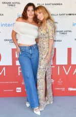 BELLA THORNE at Unsettled Photocall at 70th Taormina Film Festival 07/14/2024