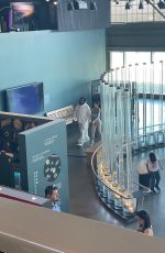 BIANCA CENSORI and Kanye West at a California Science Museum in Los Angeles 07/06/2024