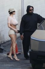 BIANCA CENSORI and Kanye West Out in Los Angeles 07/27/2024