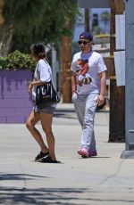 BRENDA SONG and Macaulay Culkin Out in Los Angeles 07/15/2024