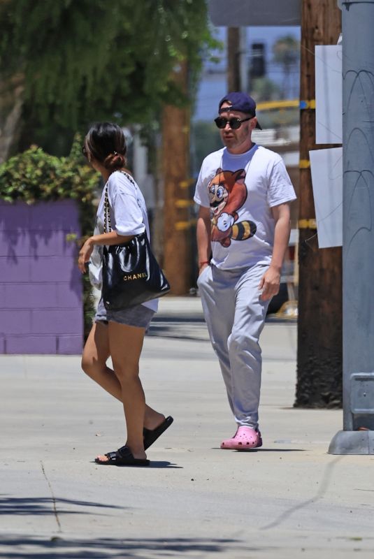BRENDA SONG and Macaulay Culkin Out in Los Angeles 07/15/2024