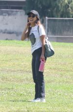 BRENDA SONG at Her Kid