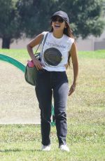BRENDA SONG at Her Kid