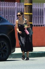 BRENDA SONG in a Black Summer Dress Out in Los Angeles 07/19/2024