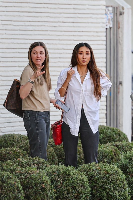 BRENDA SONG Out for Lunch with a Friend at Gracias Madre in West Hollywood 07/07/2024