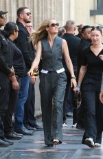 BRIE LARSON Arrives at Kevin Feige