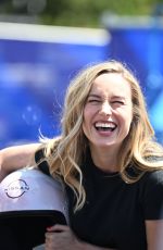 BRIE LARSON at Portland Formula E-Prix World Championship in Portland 06/29/2024