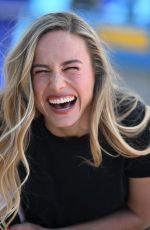 BRIE LARSON at Portland Formula E-Prix World Championship in Portland 06/29/2024