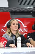 BRIE LARSON at Portland Formula E-Prix World Championship in Portland 06/29/2024