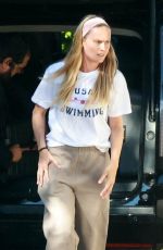 BRIE LARSON Heading to Airport in Los Angeles 07/31/2024