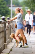 BUSY PHILIPPS Out with Her Dog in New York 07/18/2024