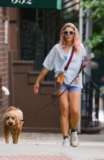 BUSY PHILIPPS Out with Her Dog in New York 07/18/2024