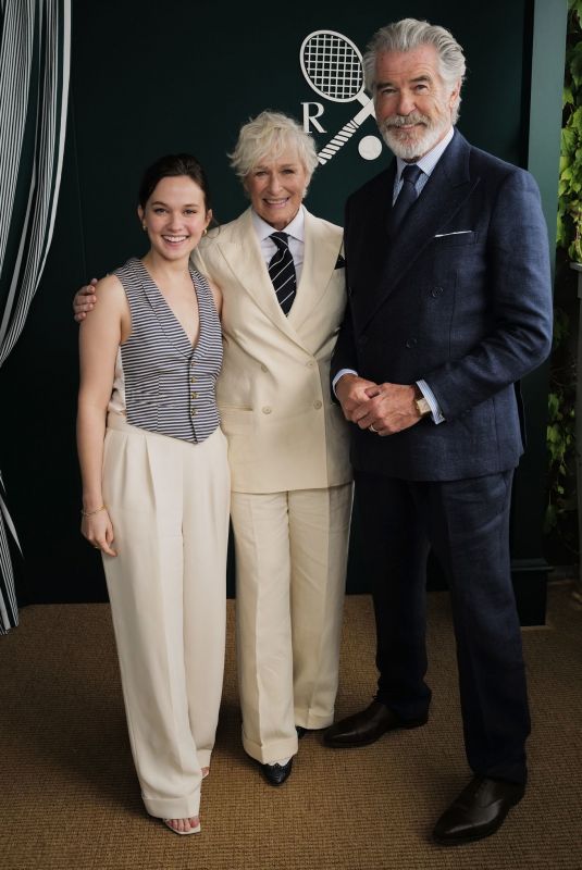 CAILEE SPAENY at Ralph Lauren Suite at Wimbledon Championships in London 07/14/2024