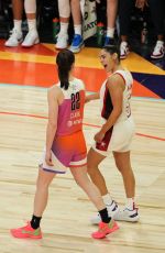 CAITLIN CLARK at 2024 WNBA All-Star Game at Footprint Center in Phoenix 07/20/2024