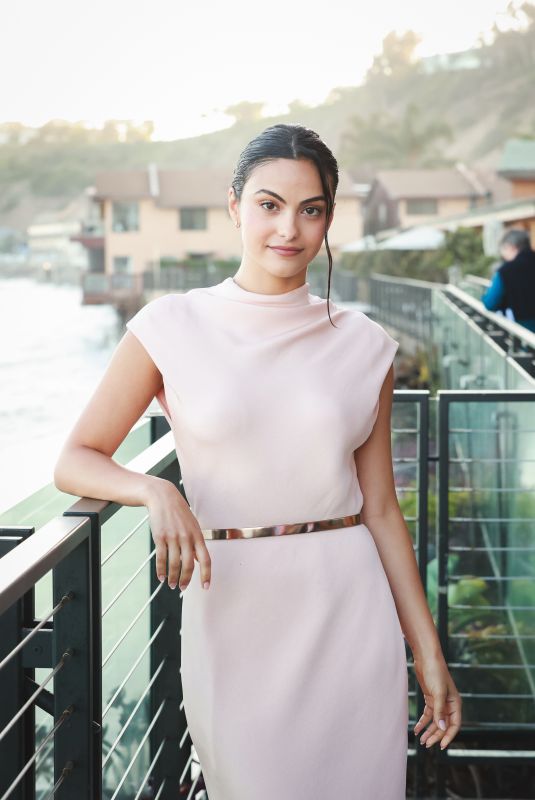 CAMILA MENDES – Giorgio Armani Mare Collection Pop Up Photoshoot, July 2024