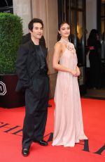 CAMILA MENDES Leaves Mark Hotel for 2024 Met Gala in New York 05/06/2024