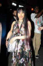 CARDI B Leaves Cesar Restaurant in Paris 07/09/2024