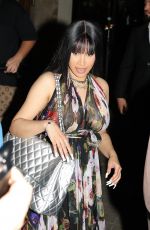 CARDI B Leaves Cesar Restaurant in Paris 07/09/2024