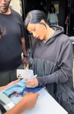 CARDI B Sign Autographs for Fans while Leaving The Zoo in Paris 07/10/2024