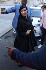 CARDI B Sign Autographs for Fans while Leaving The Zoo in Paris 07/10/2024