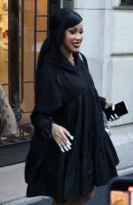 CARDI B Sign Autographs for Fans while Leaving The Zoo in Paris 07/10/2024