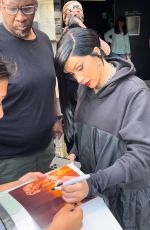 CARDI B Sign Autographs for Fans while Leaving The Zoo in Paris 07/10/2024