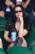 CHARLI XCX at Wimbledon Tennis Championships in London 07/11/2024