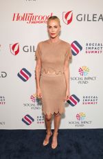 CHARLIZE THERON at Social Impact Summit: The Future of Hollywood Philanthropy in Los Angeles 07/11/2024