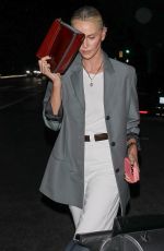 CHARLIZE THERON Leaves Dinner at A.O.C. Restaurant in Los Angeles 07/10/2024
